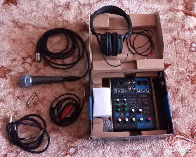 Микшер + Микрофон + Наушники