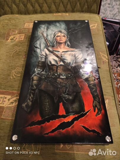 Новые нарды ручной работы по мотивам ведьмака