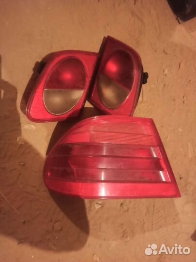 Задние фары w210 дорест