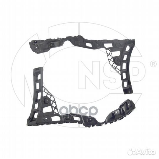 Комплект кронштейнов бампера заднего (лв+пр) VO