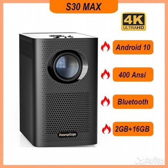 Проектор Full HD 1080P + 4к Android (новый)