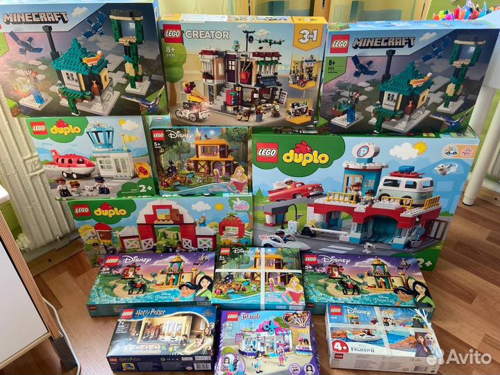 Новые Lego duplo, disney, friends и др