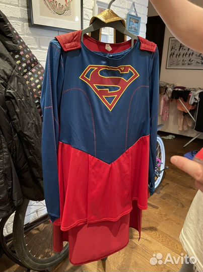 Карнавальный костюм супервумен Rubie’s