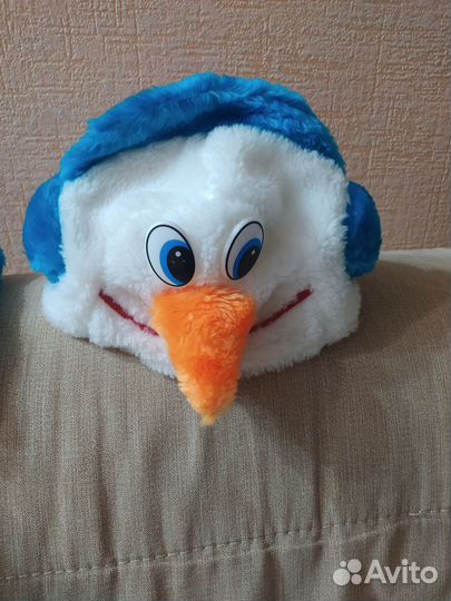 Костюм новогодний снеговика