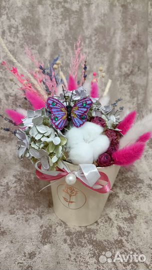 Композиции из сухоцветов