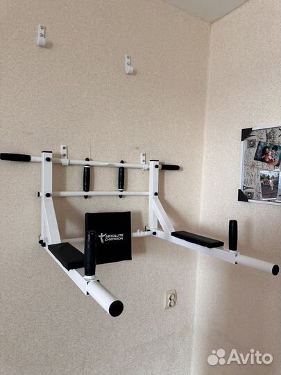 Новый Турник/брусья настенный 3 в 1 до 300кг