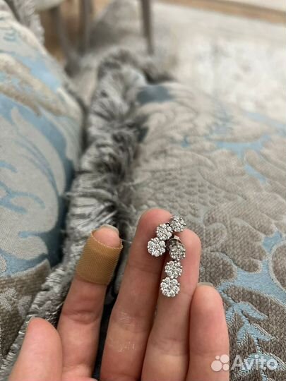 Серьги с бриллиантами