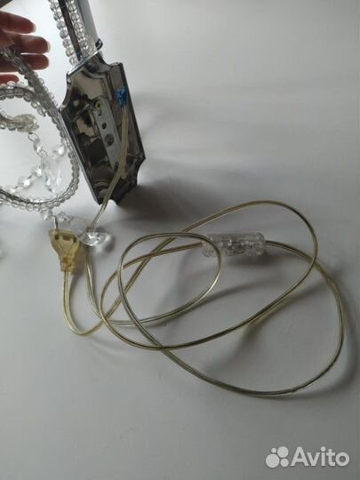 Бра хрустальное