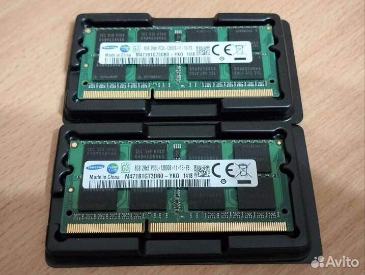4/8GB DDR3L 1600 мгц для ноутбука