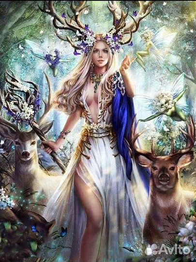 Алмазная живопись.Вышивка стразами.Картина