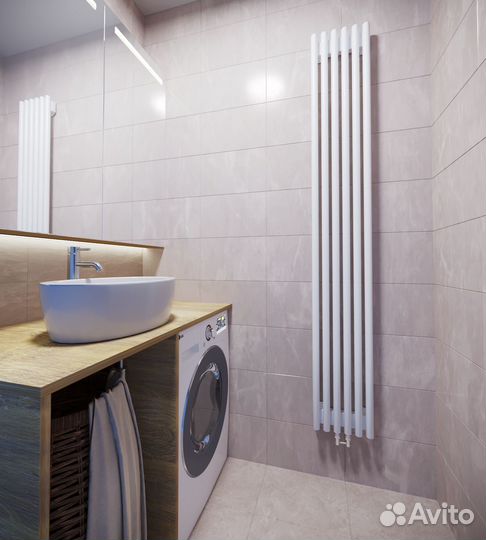 Радиатор отопления вертикальный дизайнерский