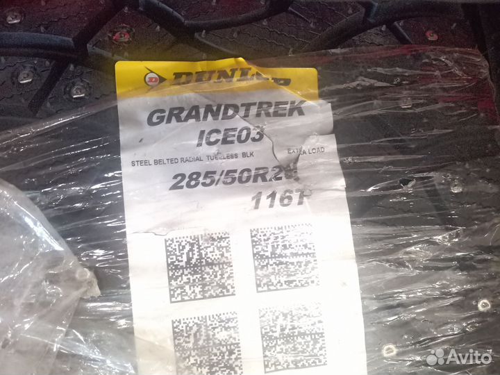 Dunlop GrandTrek Ice 03 285/50 R20 116T