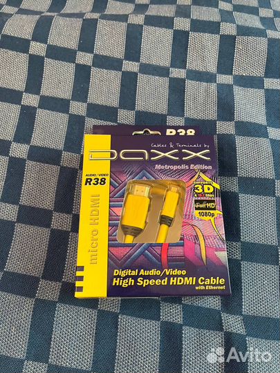 Hdmi кабель daxx R38 2,5м