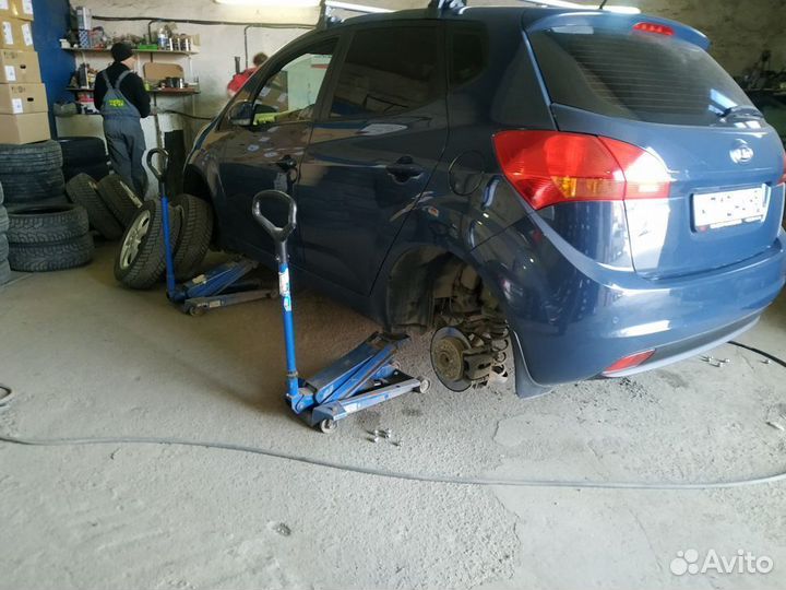 Шиномонтаж Skoda Matrix смена покрышек