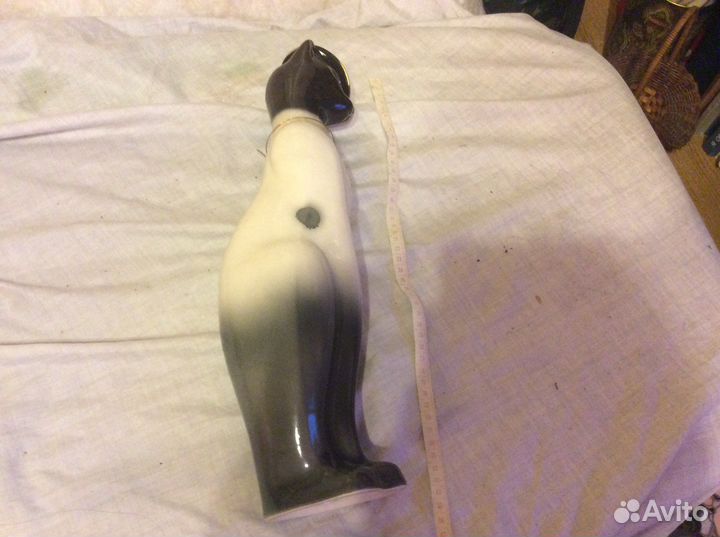 Статуэтка кошка копилка. 43 см