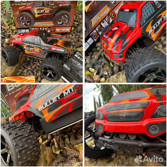 Машина радиоуправляемая HPI Bullet MT Flux 4WD
