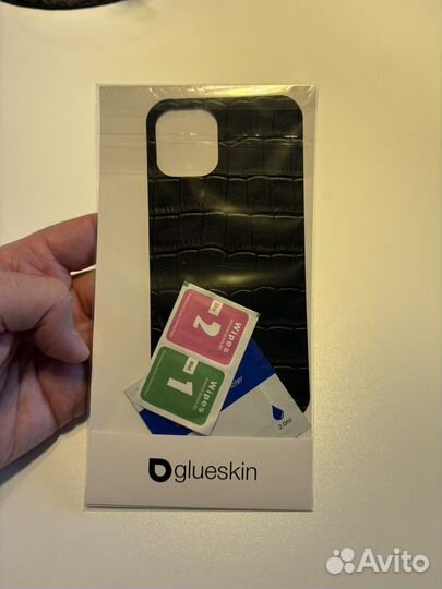 Наклейка крокодиловая кожа для iPhone 12/12 pro