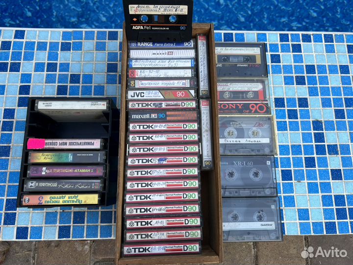 Аудиокассета JVC, Basf, Maxell, TDK, Sony, Denon