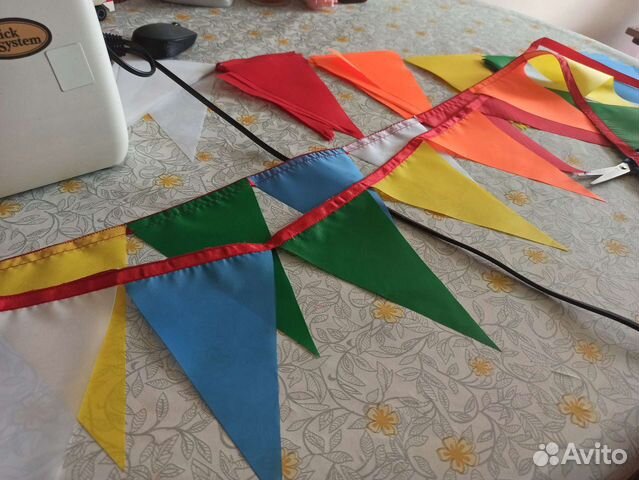 Гирлянда флажки