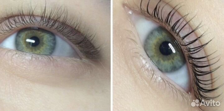 Ламинирование ресниц+ботокс