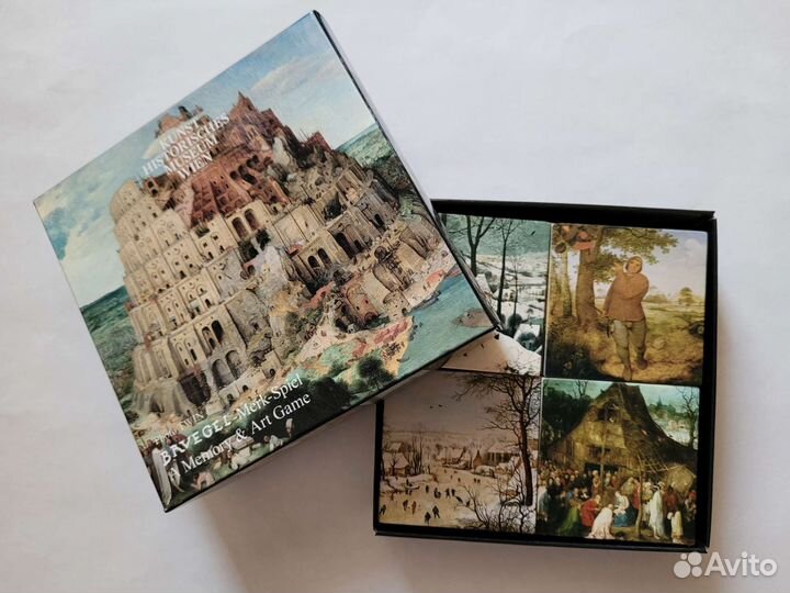 Игра сувенир найди пары искусство картины