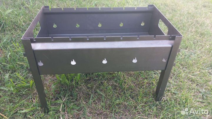 Мангал разборный 1.2-2-2.5 -3 мм