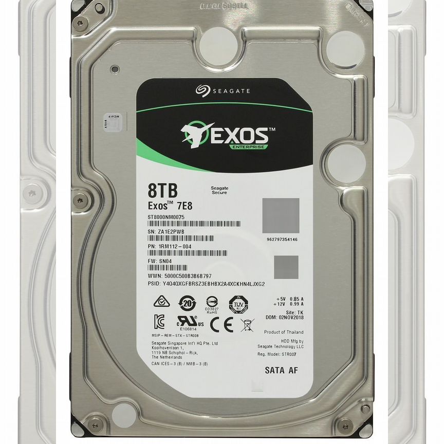 [ST8000NM0075] Жесткий Диск Seagate 8tb Sas 3,5 St8000nm0075