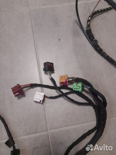 Проводка салона vw t5gp, t6 левая сторона