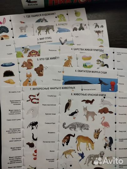 Настольная игра Живая природа электровикторина