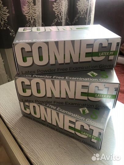 Перчатки медицинские латексные