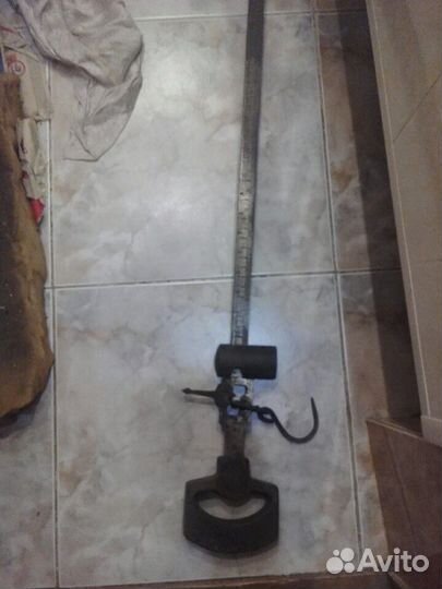 Гиря весовая / Весы ручные старинные