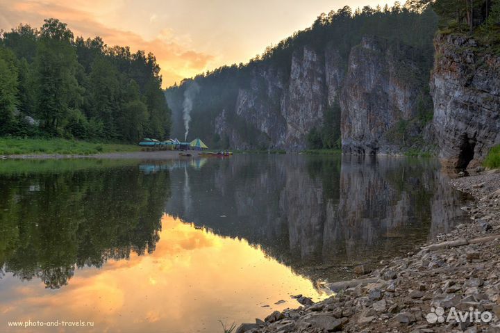 Сплав по реке Чусовой