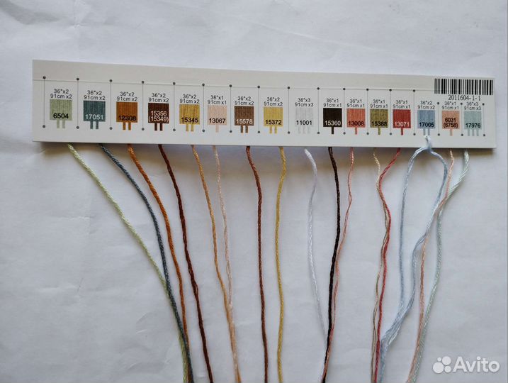 Dimensions 6956. Остатки от набора