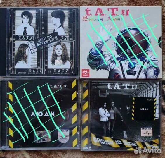 T.a.t.u. CD, кассеты и журналы