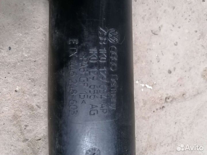 Патрубок интеркулера Шкода Октавия А5 1.8tsi