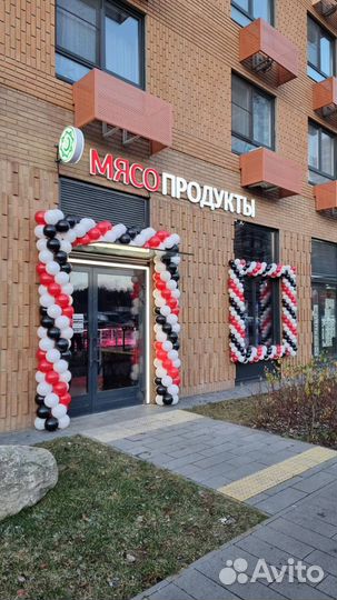 Арка из воздушных Шаров на открытие/ Гирлянда 24/7