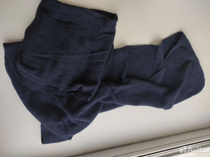 Шарф снуд с капюшоном женский