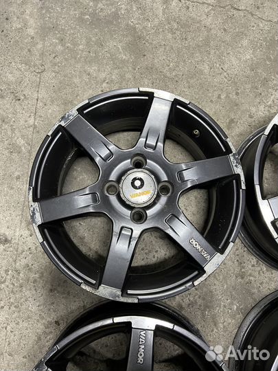 Стильные Литые диски 4x100 Цо 60.1 R14 Ровные