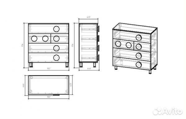 Комод км-001 