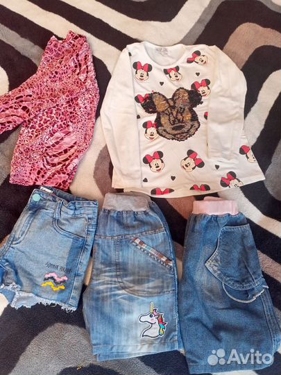 Вещи пакетом на девочку