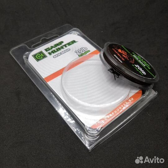 Поводковый материал в оплетке CarpHunter premium S