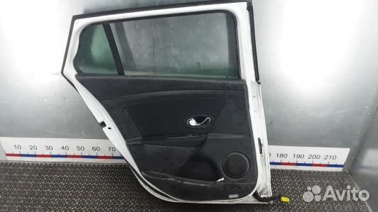 Дверь задняя левая renault megane 3 (EUK02FG01)