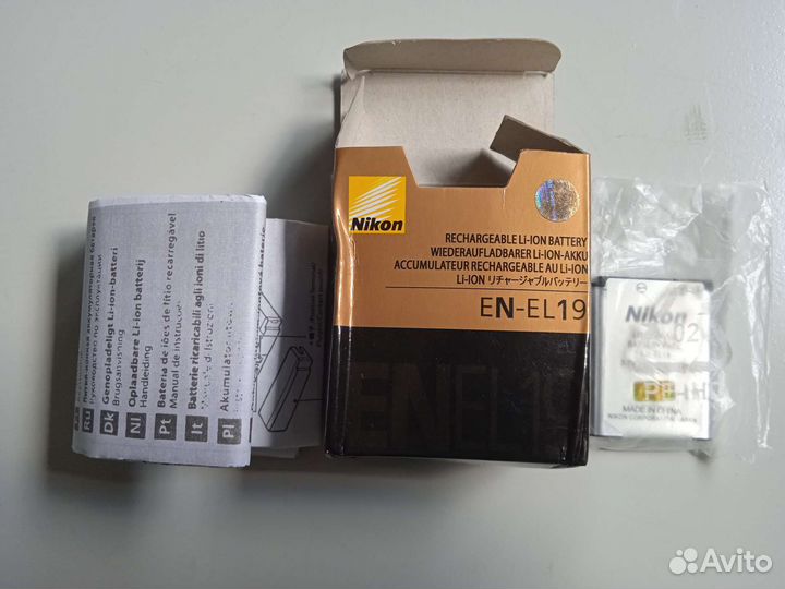 Аккумулятор Nikon EN-EL19