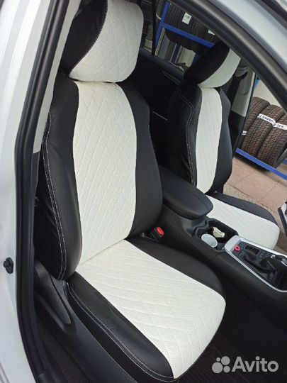 Авточехлы ромб