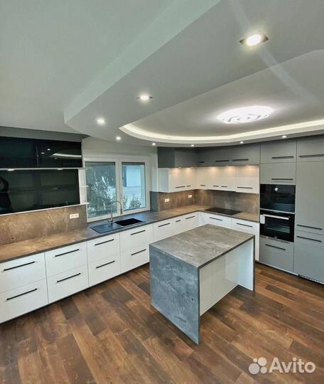 Кухня мдф без ручек