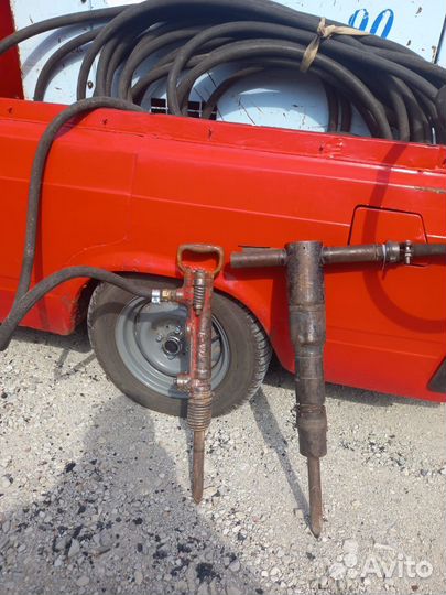 Аренда компрессора с отбойными молотками