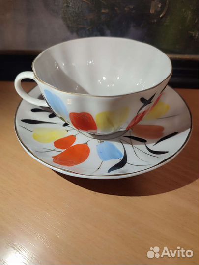Чайная пара Тюльпаны лфз