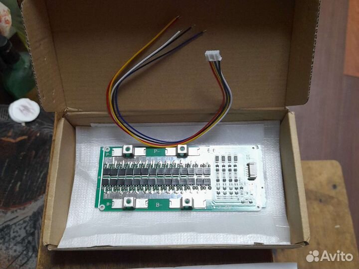 Плата бмс для литийжелезофосфата 4s 100А