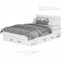 Кровать двухспальная белая новая 1,4м Софт