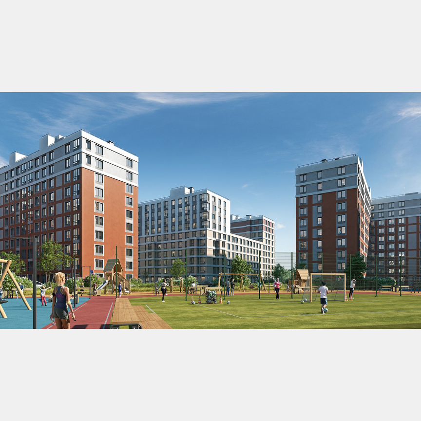 1-к. квартира, 44,1 м², 2/10 эт.